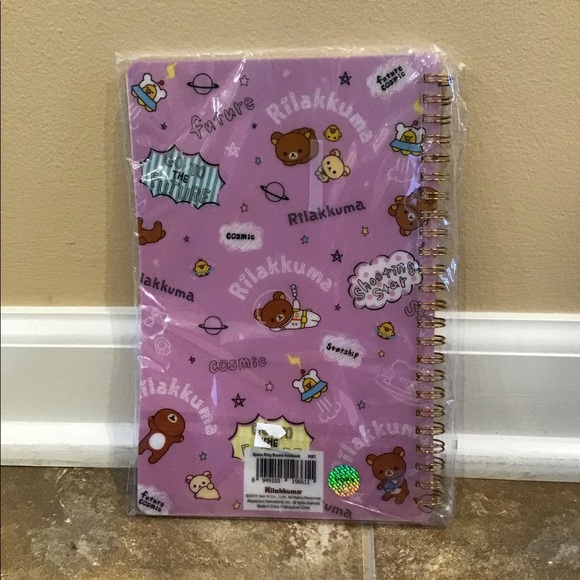Rilakkuma Space Ring Bound Notebook - Picture 2 of 3